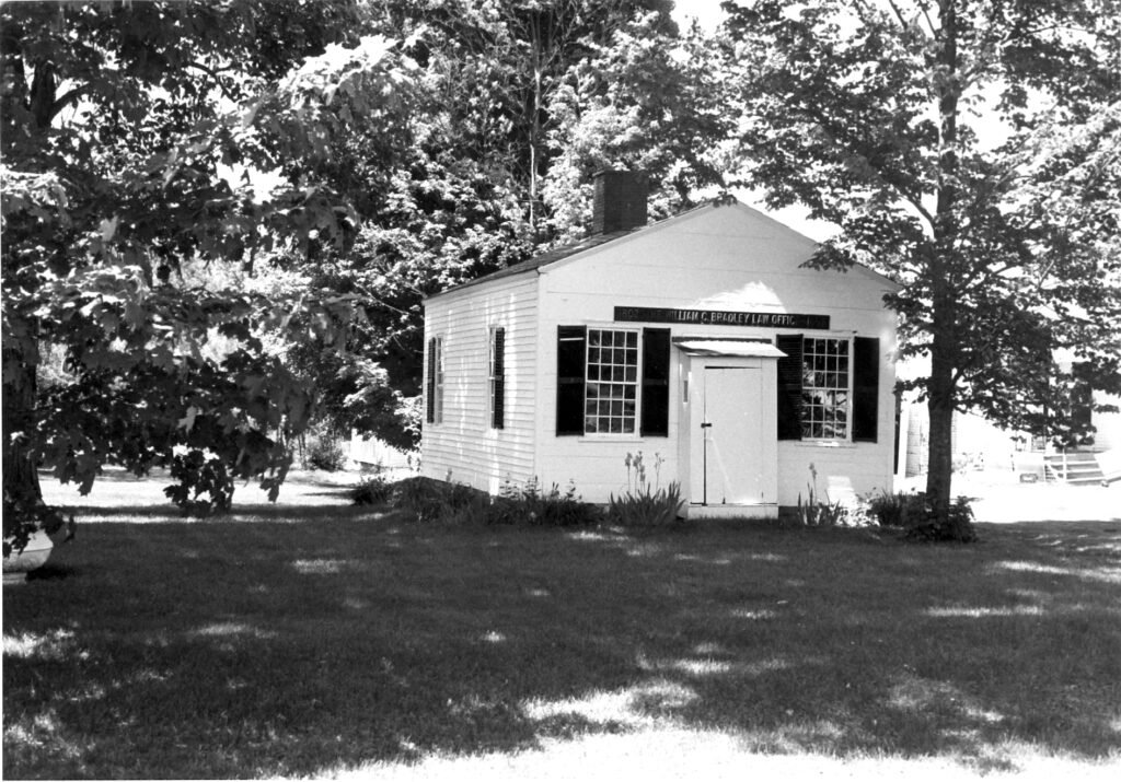 Bradley Law Office, 1985, Westminster, Vermont