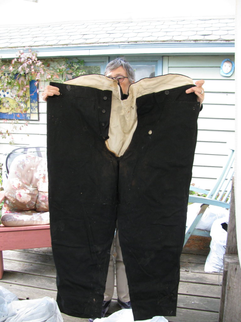 WC Bradley pants from trunk storage - black